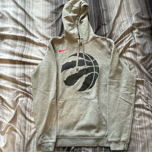 Nike Toronto Raptors Fleece Pullover Hoodie Unisex US Men’s Size Small Grey